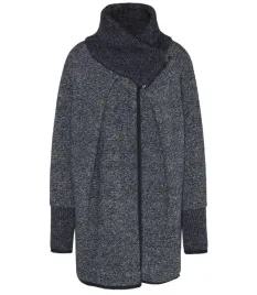 bugatti-sweter-damski-szary-melanz-z-golfem-kardigan-38-7ba