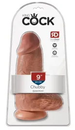 king-cock-model-23-cm-z-przyssawka-ciemny-kolor-szeroki-obwod