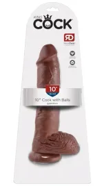king-cock-model-25-cm-brown-anatomiczny-teksturowany-z-przyssawka