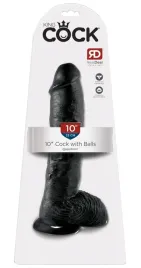 king-cock-model-25-cm-czarny-anatomiczny-ksztalt-przyssawka-pvc