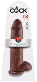 king-cock-model-30-cm-z-przyssawka-brazowy-anatomiczny-pvc