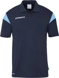 uhlsport-granatowa-koszulka-chlopieca-z-kolnierzykiem-i-logo-152cm-7ba