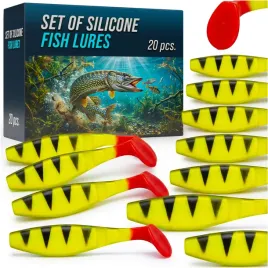 gumy-kopyto-ripper-przynety-wedkarskie-spinningowe-20-szt-zolte-10cm-86g