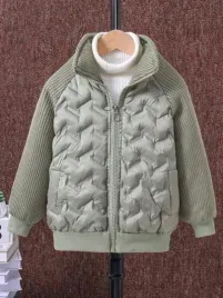 kurtka-zielona-gladka-na-zamek-casual-104-110-lwu