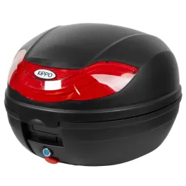 kufer-motocyklowy-32-litrow-czarny-mat-czerwony-odblask-na-skuter-motor
