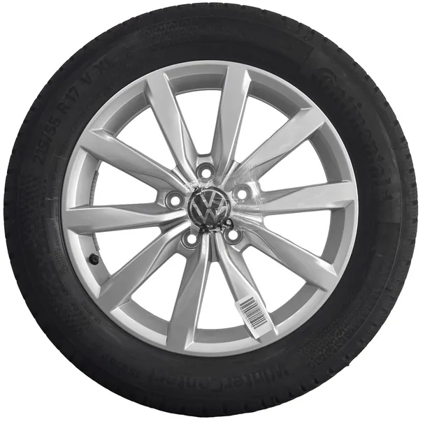 Nowe koła zimowe 17 CALI VW Volkswagen T-Roc Continental TS 870P 2025