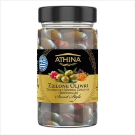 oliwki-zielone-drylowane-z-miodem-zurawina-i-rodzynkami-sweet-style-300-ml