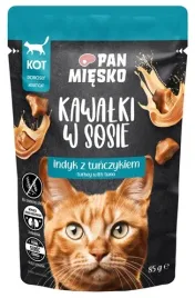 pan-miesko-karma-mokra-dla-kota-indyk-i-tunczyk-kawalki-w-sosie-saszetka