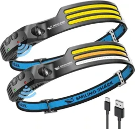 2x-latarka-czolowa-smiling-shark-230-wide-angle-led-headlight-wodoszczelna