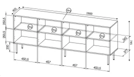 komoda-hole-190x405xh745-bialy-mat