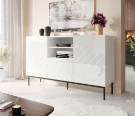 komoda-abeto-na-czarnym-stelazu-ze-stali-150x42x90-bialy-bialy-polysk