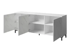 komoda-marmo-3d-200x45xh805-bialy-mat-marmur-bialy