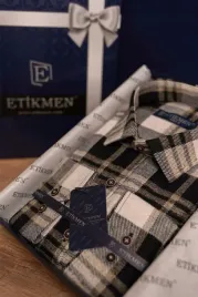 meska-koszula-casual-w-krate-bezowo-czarna-100percent-bawelna-s-5ga