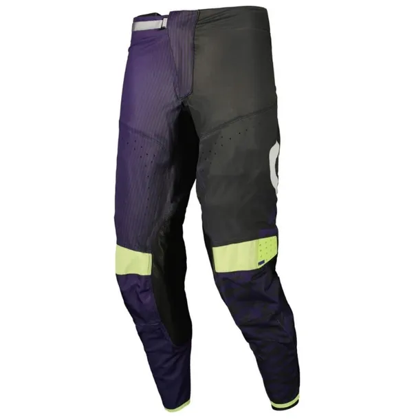 Spodnie Crossowe Scott Pant Podium Pro dark purple/mint green 36