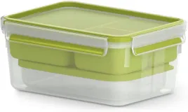 emsa-clip-and-go-lunchbox-xl-lunch-box-green-transparent-with-inserts