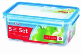 emsa-clip-and-close-food-storage-container-set-5-pieces-transparent-blue-4