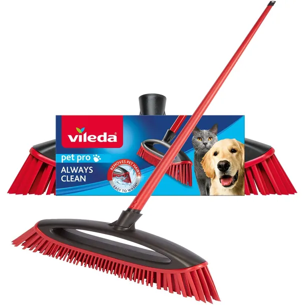 vileda-pet-pro-always-clean-broom-red-stan-nowy