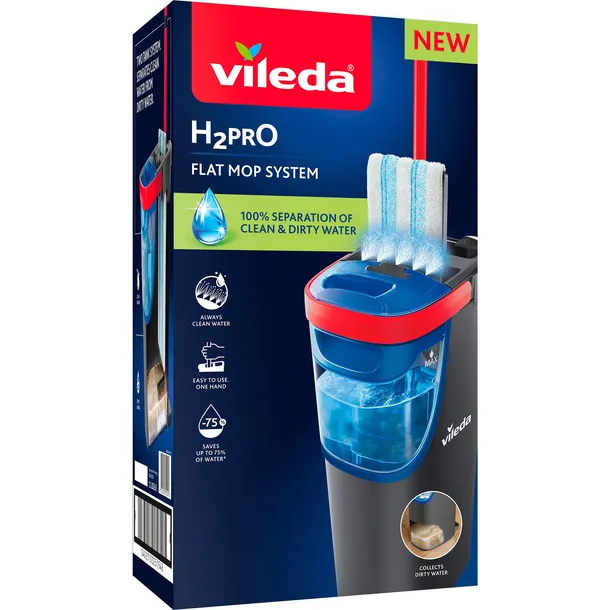 vileda-h2pro-flat-mop-set-floor-mop-black-red-with-two-tank-system-model-brak