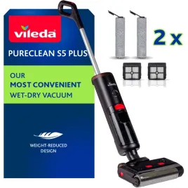 vileda-pureclean-s5-plus-wet-dry-vacuum-cleaner-black-silver-cordless
