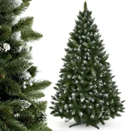 choinka-sztuczna-jak-zywa-180-cm-sosna-gesta-diamentowa-osniezona-premium