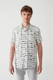 meska-koszula-casual-krotki-rekaw-wzor-kratka-wiskoza-l-5ga