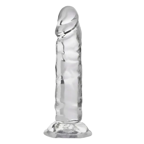 DUŻY PENIS XXL 21cm SEX DILDO ŻELOWE ŚR. 4,5cm PRZYSSAWKA SZTUCZNY CZŁONEK