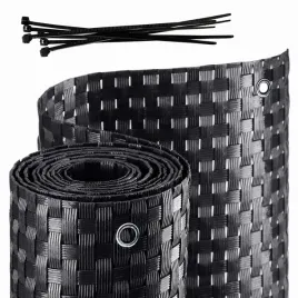 oslona-balkonowa-technorattan-1x4m-antracyt-mata-na-balkon-taras-premium