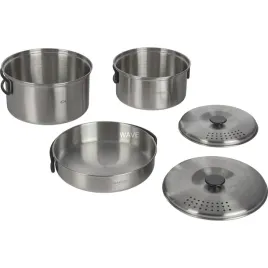 campingaz-pot-set-camping-kit-5-pieces-stainless-steel-2-pots-2-lids