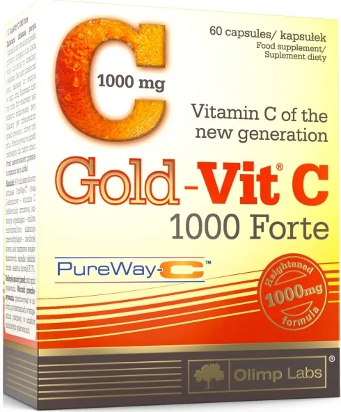 OLIMP GOLD-VIT C 1000 Forte WIT C ODPORNOŚĆ 60 kapsułek