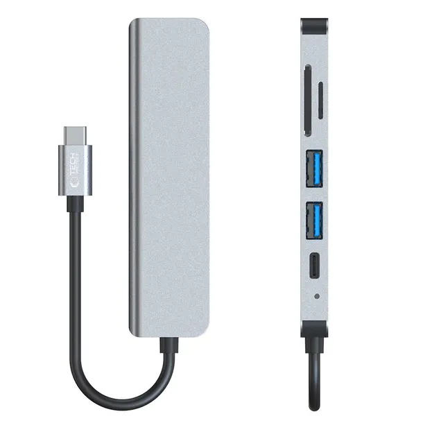 tech-protect-v4-hub-adapter-6in1-grey-marka-tech-protect