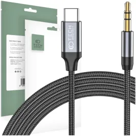 tech-protect-ultraboost-type-c-to-aux-mini-jack-3-5mm-cable-100cm-black