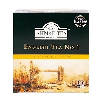 Herbata czarna English Tea No.1 Ahmed Tea 200 g z zawieszkami
