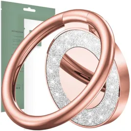 tech-protect-magnetic-phone-ring-glitter-rose