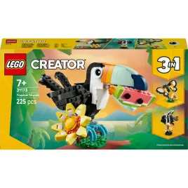 lego-31173-creator-3-in-1-wild-animals-tropical-toucan-construction-toy