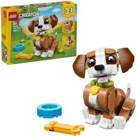 lego-31382-creator-3-in-1-cute-animals-playful-puppy-construction-toy