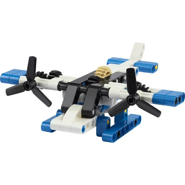 lego-30736-technic-white-seaplane-polybag-stan-nowy