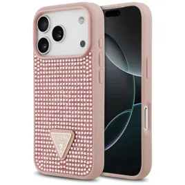 etui-guess-rhinestone-triangle-logo-na-iphone-17-pro-rozowe