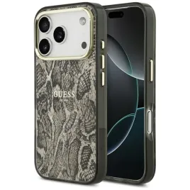 etui-guess-python-pattern-magsafe-do-iphone-17-pro-brazowy