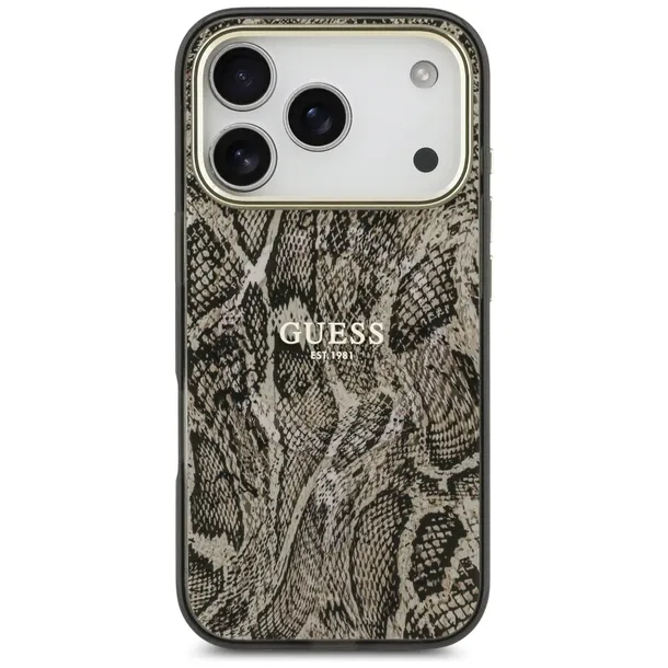etui-guess-python-pattern-magsafe-do-iphone-17-pro-brazowy-przeznaczenie-apple