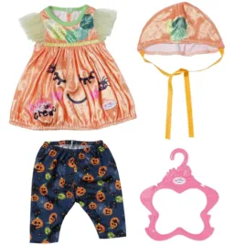 zapf-creation-baby-born-halloween-pumpkin-dress-doll-accessories-43-cm