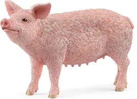 schleich-farm-world-pig-play-figure