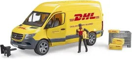 bruder-mb-sprinter-dhl-with-driver-model-vehicle-yellow