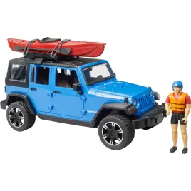 bruder-jeep-wrangler-rubicon-unlimited-with-kayak-and-figure-model-vehicle