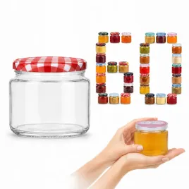 sloiki-330-ml-60-szt-z-zakretkami-sloik-do-przetworow-miod-konfitury