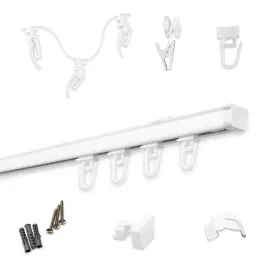 karnisz-sufitowy-pojedynczy-szyna-sufitowa-aluminiowa-biala-zabki-150-cm