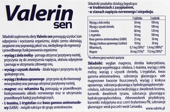valerin-sen-x-20tabl