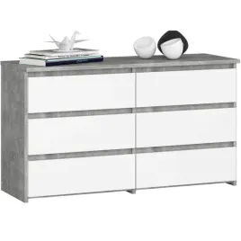 komoda-cl100-6sz-pk-beton-biala-akord-furniture-factory-kommcl1006szbet