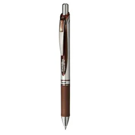 pentel-dlugopisy-zelowe-energel-07-mm-brazowy