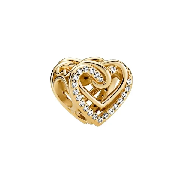 Charms Pandora Shine - Lśniące złączone serca 769270C01