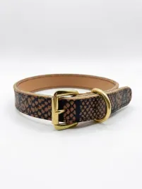 obroza-skorzana-skora-weza-brazowa-2cm-50-cm